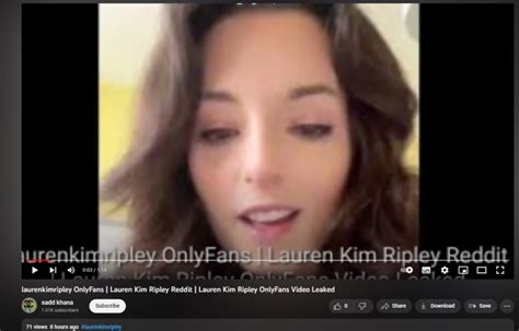 lauren kim ripley leaked only fans|Lauren Kim Ripley Leak: How a Fan Betrayed Her Trust and Privacy